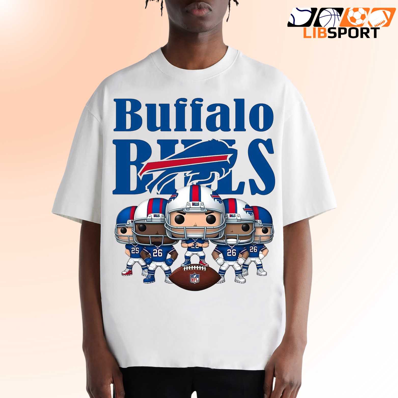 Buffalo Bills Team Graphic T Shirt, Unisex Nfl Tee, Sunday Game Day Wear